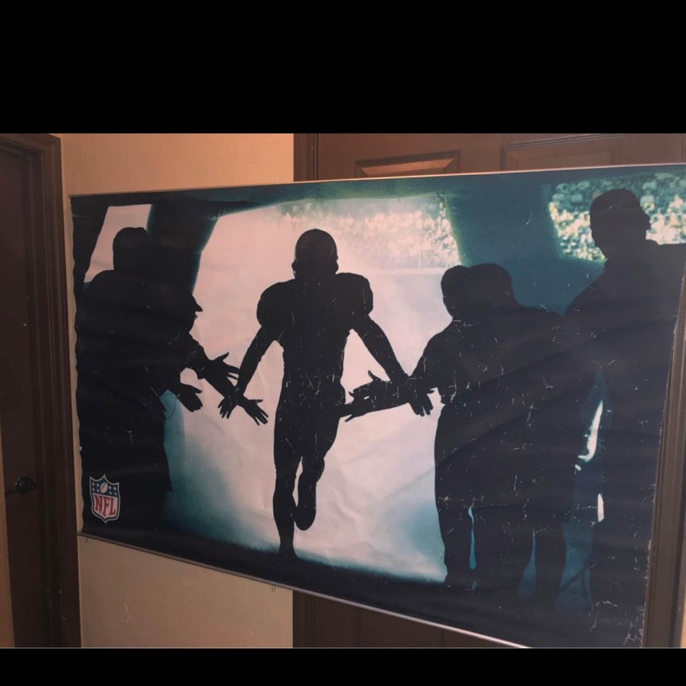 Pottery Barn NFL Football Wall Mural